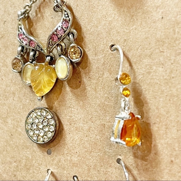 Vintage Mismatched Beaded Boho Earrings - Picture 4 of 6